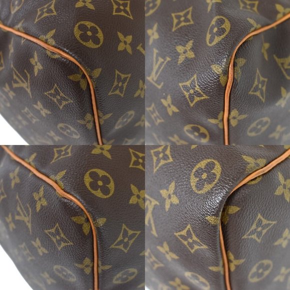 Authentic LOUIS VUITTON Keepall 50 Travel Hand Bag Monogram Leather - Picture 5 of 16